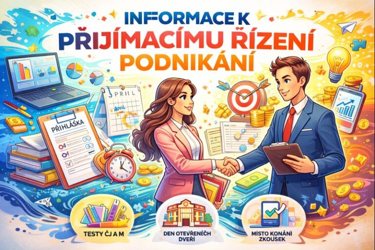 Informace k přijímacímu řízení – dálkové nástavbové studium Podnikání