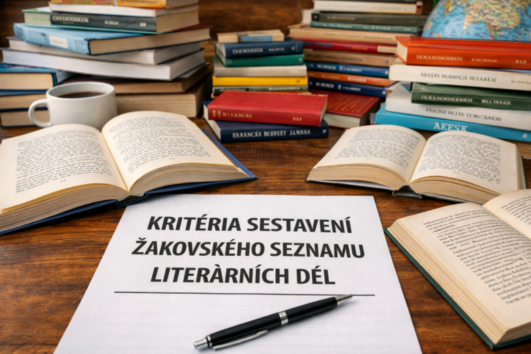 Kritéria sestavení žákovského seznamu literárních děl