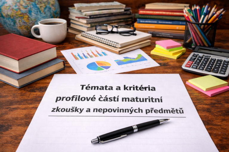 Témata a kritéria profilové části MZ a nepovinných MZ